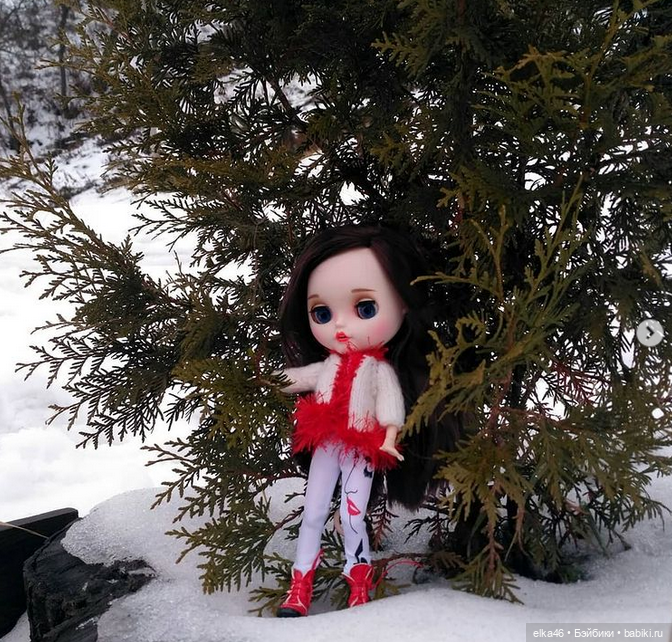 Мия! Новогодний подарок внучке