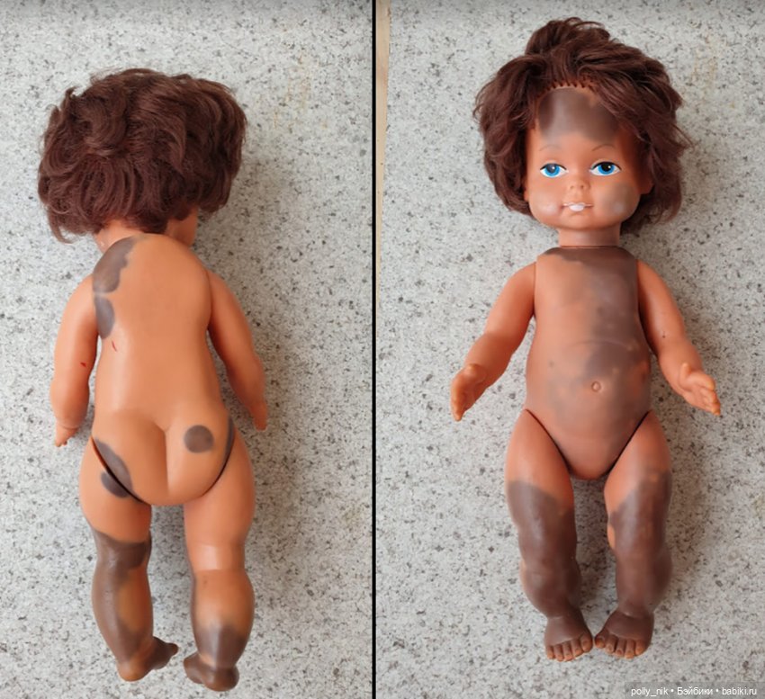 Черноты немок пост — Чистка и лечение кукол: как убрать пятна