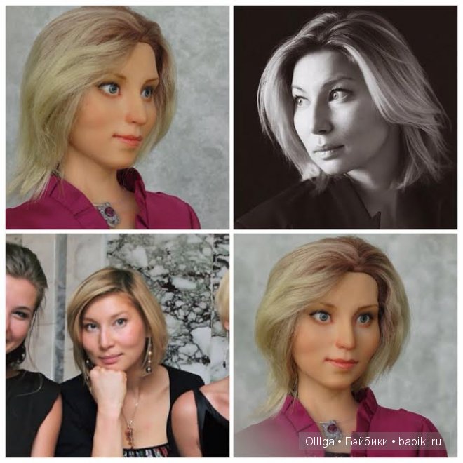 портретная кукла