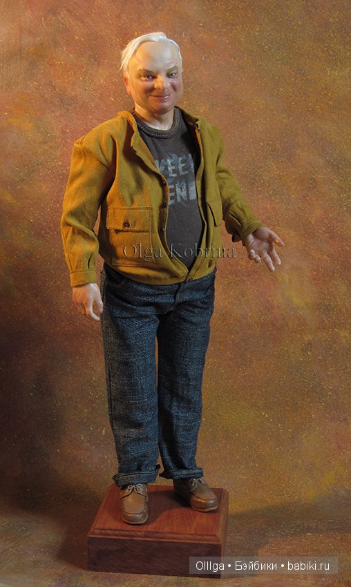Портретная кукла - Дядя Женя (фото 5)