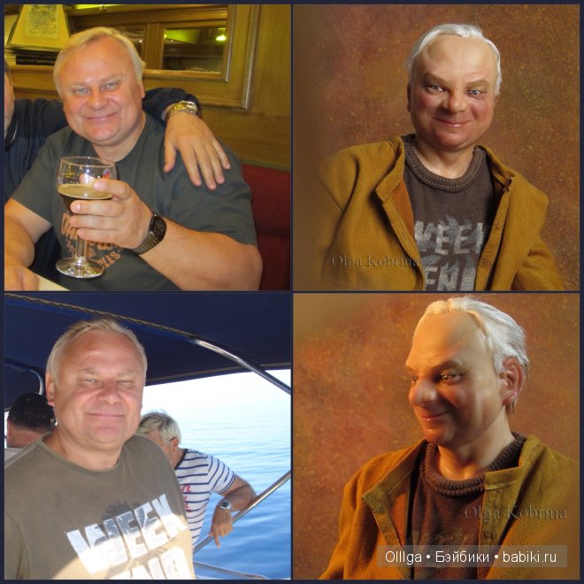 Портретная кукла - Дядя Женя (фото 2)