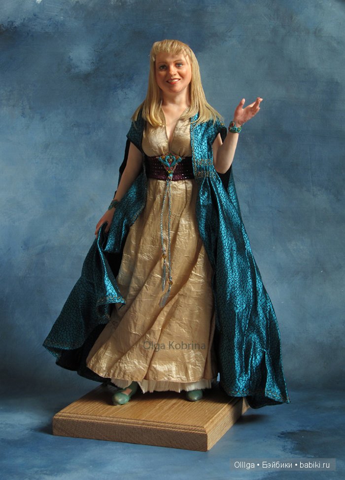 Добрая фея. Авторская портретная кукла (фото 3)