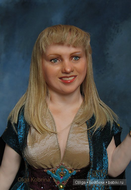 Добрая фея. Авторская портретная кукла (фото 6)