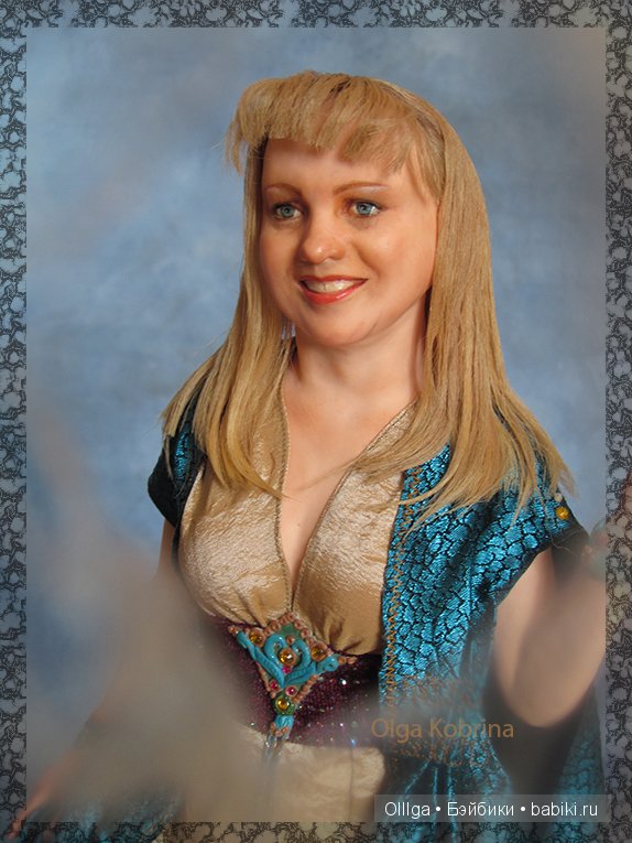 Добрая фея. Авторская портретная кукла (фото 5)