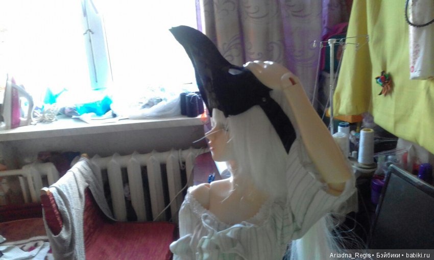 Вот так маска смотрится на Кассандре