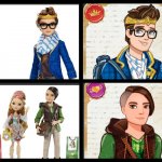 Куклы "Ever After High" - Hunter Huntsman и Dexter Charming