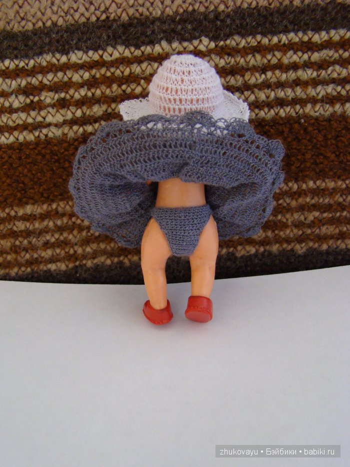 Дюймовочка и её медведик — Одежда и обувь для кукол своими руками: фото (фото 8)