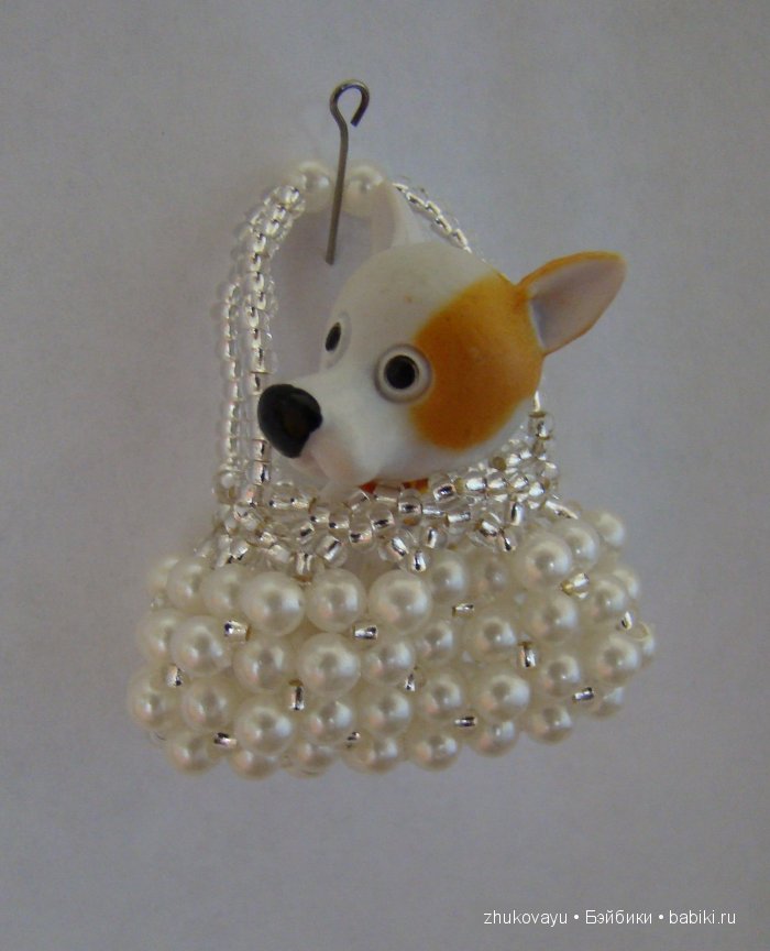 Бисерные кукольные сумочки для леди