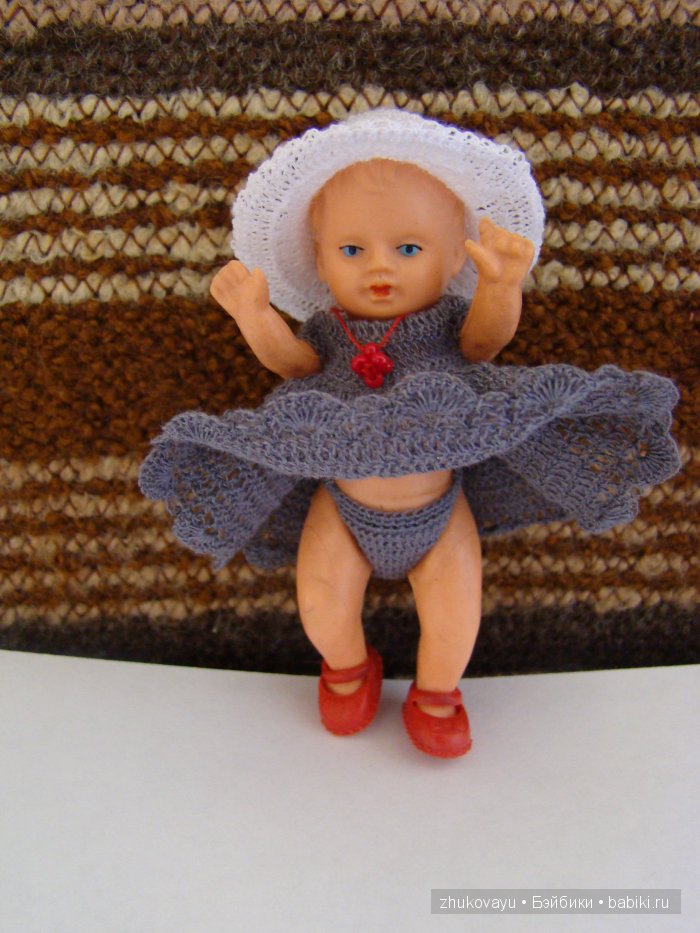 Дюймовочка и её медведик — Одежда и обувь для кукол своими руками: фото (фото 7)