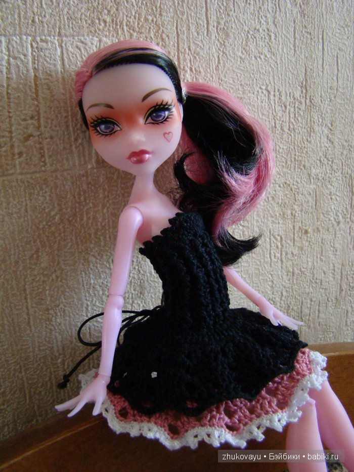 Платье для призрачной красавицы Monster High (фото 5)