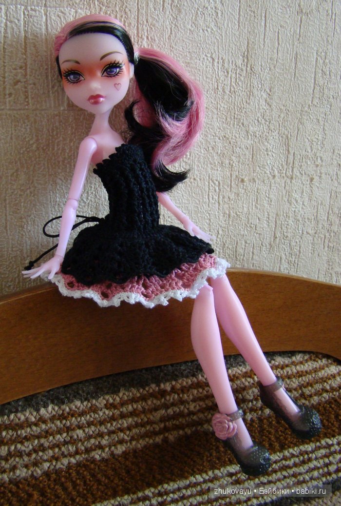 Платье для призрачной красавицы Monster High (фото 6)