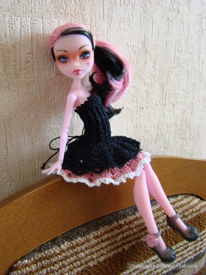 Платье для призрачной красавицы Monster High (фото 4)