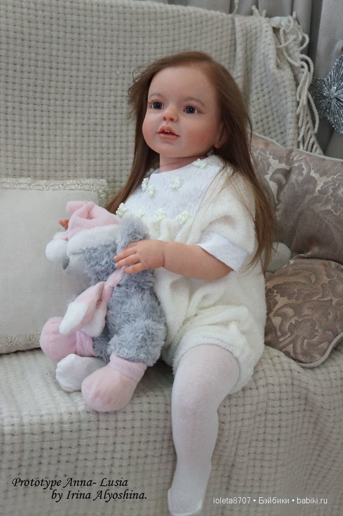Prototype кукла реборн Anna-Lucia by Regina Swialkowski (фото 5)