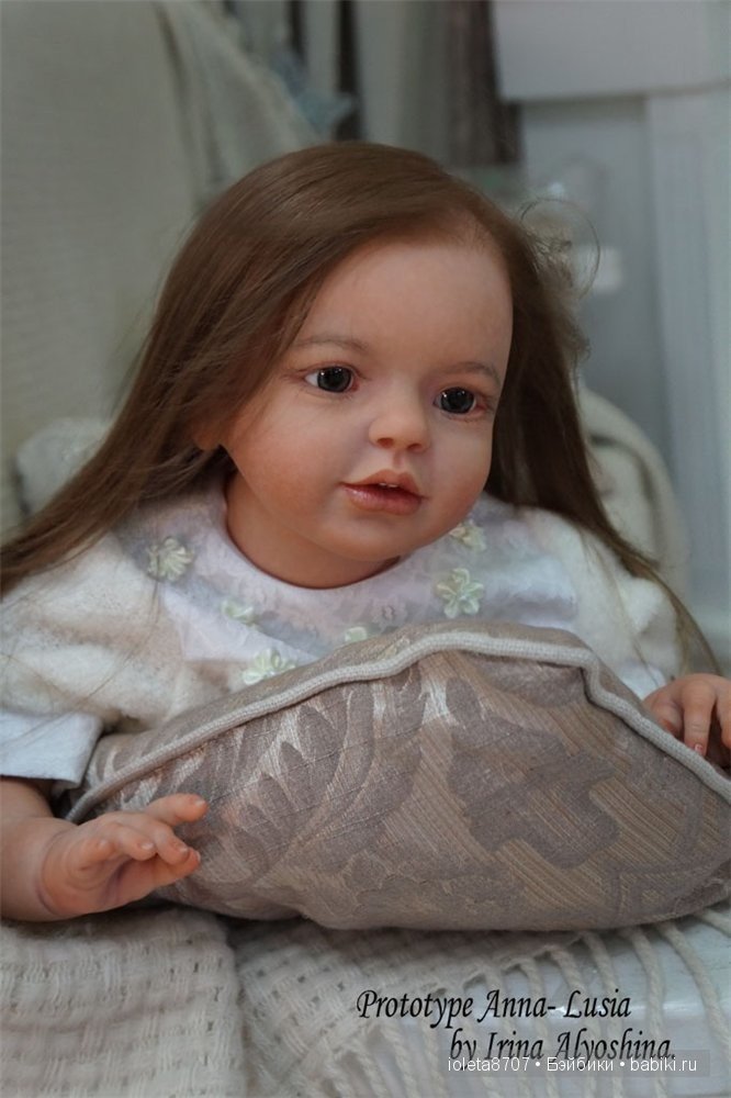 Prototype кукла реборн Anna-Lucia by Regina Swialkowski