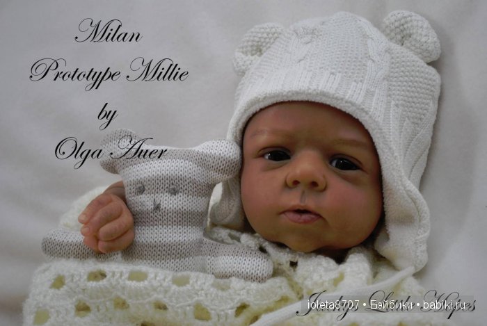 Молд для куклы реборн Millie by Olga Auer