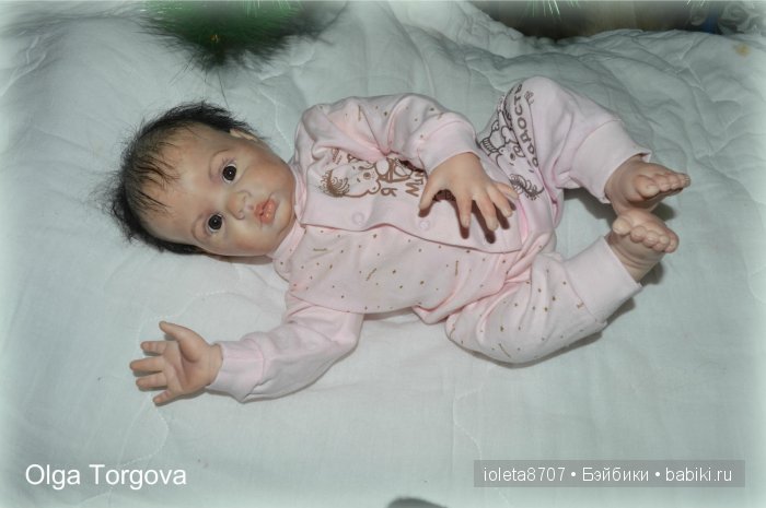 Наша Новогодняя сессия. Кукла реборн Камилла из молда Шанель