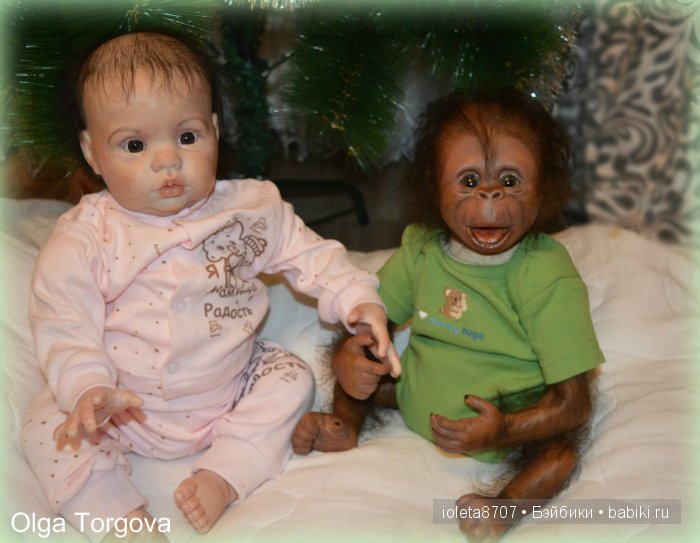 Наша Новогодняя сессия. Кукла реборн Камилла из молда Шанель