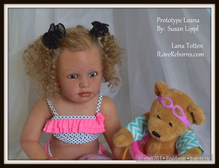 Новый молдик куклы реборн Loana от Susan Lippl (фото 8)