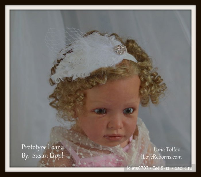 Новый молдик куклы реборн Loana от Susan Lippl (фото 3)