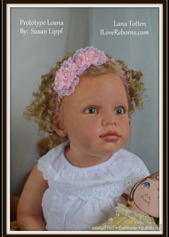 Новый молдик куклы реборн Loana от Susan Lippl (фото 4)