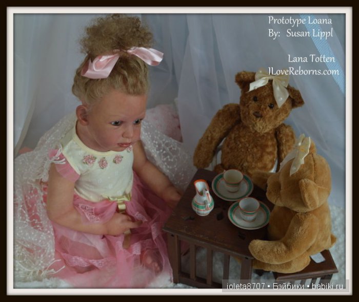 Новый молдик куклы реборн Loana от Susan Lippl (фото 6)