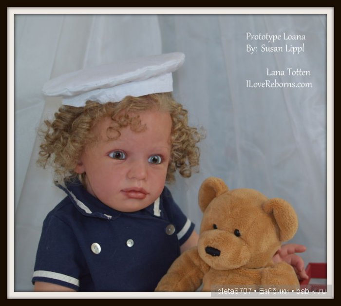 Новый молдик куклы реборн Loana от Susan Lippl