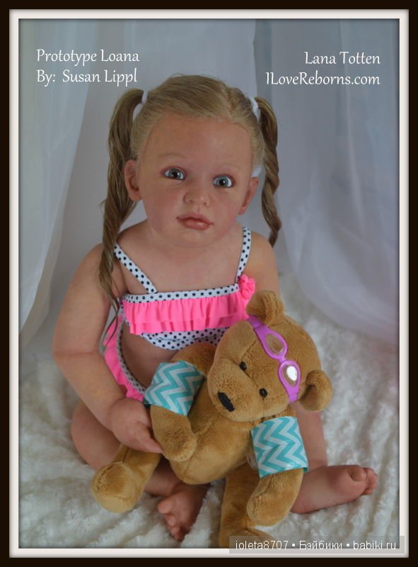 Новый молдик куклы реборн Loana от Susan Lippl (фото 5)