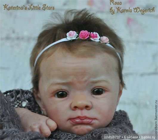 Rosa от Karola Wegerich — Молды и прототипы Реборн (Reborn): новинки (фото 3)