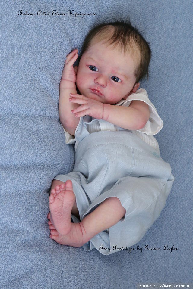 Tony by Gudrun Legler — Молды и прототипы Реборн (Reborn): новинки (фото 3)