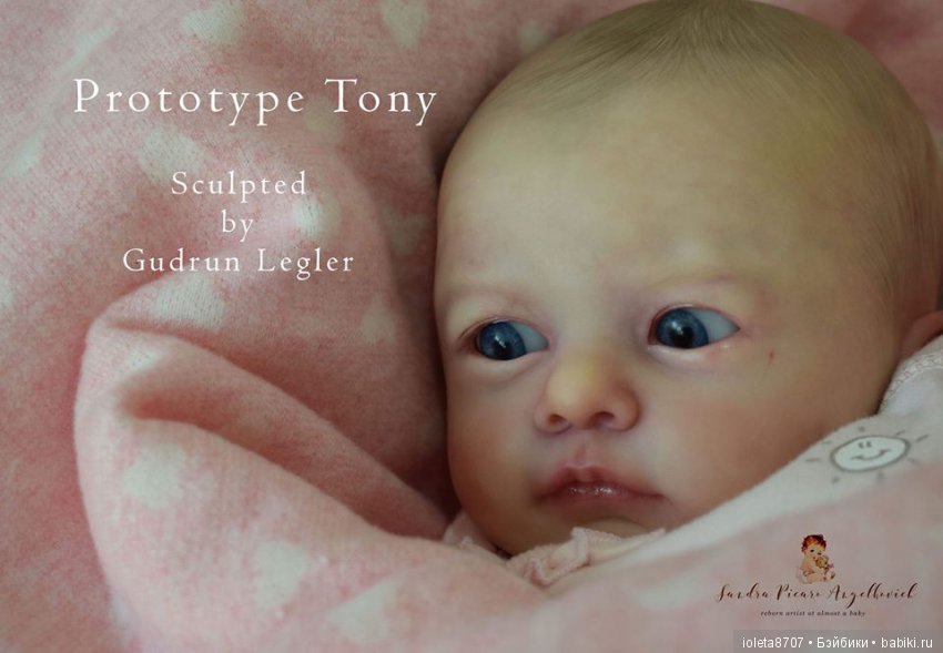 Tony by Gudrun Legler — Молды и прототипы Реборн (Reborn): новинки (фото 10)