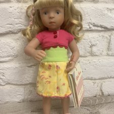 Poupée Sylvia Natterer Minouche 34 Cm – Modèle Inès Blonde, Pour Kathe Kruse (occasion)