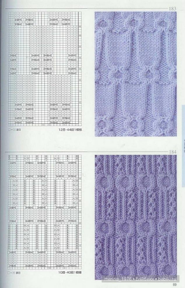 Схемы кос для вязания спицами: большая подборка рельефных узоров (фото 5)