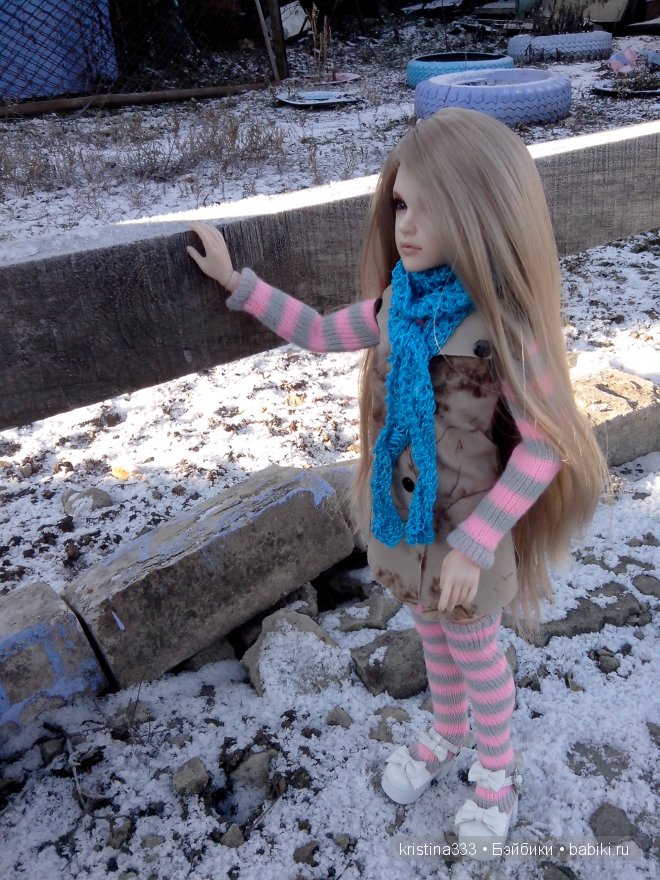 Вышли на прогулку, на снег посмотреть (фото 3)