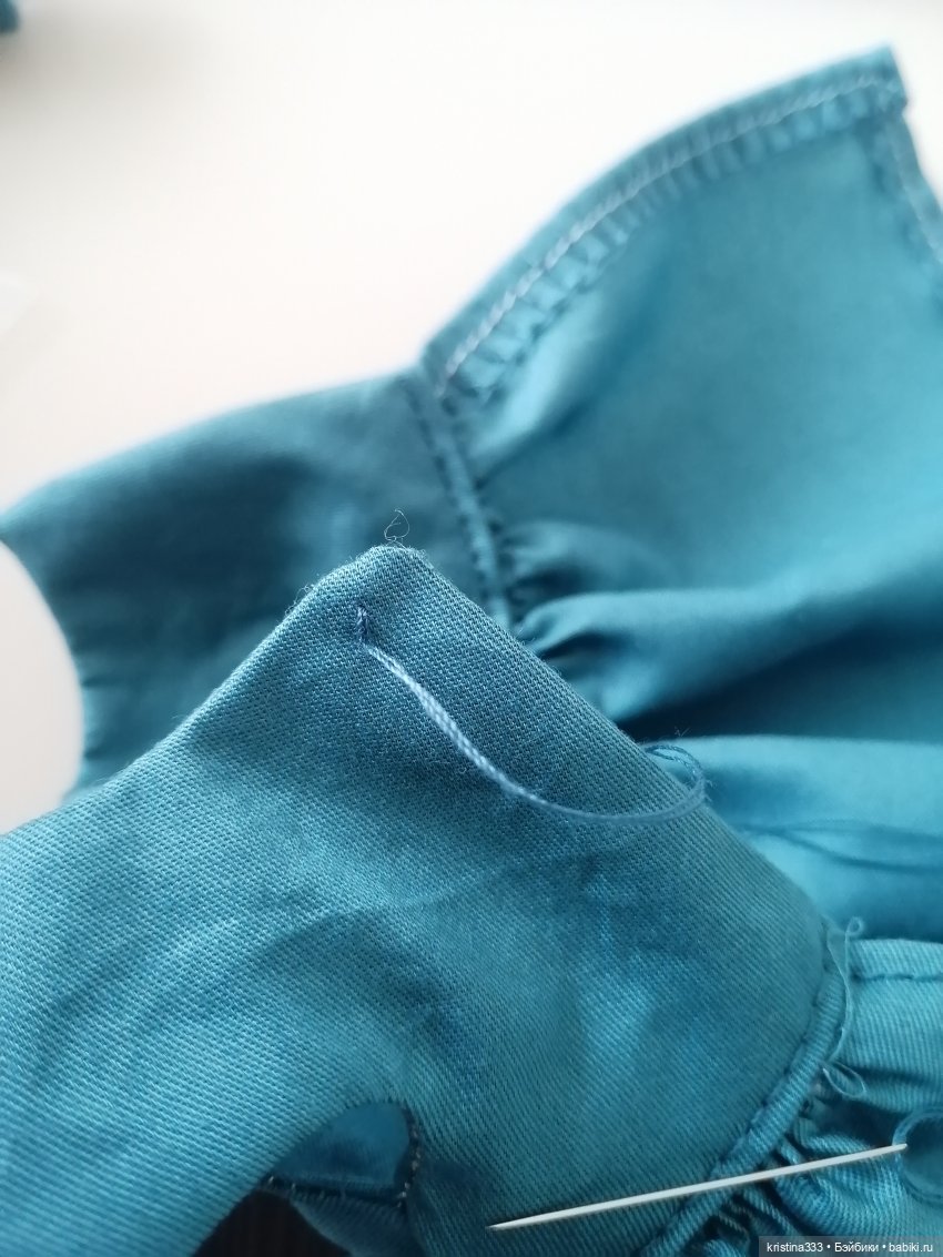 Шьём платье для куклы Паола Рейна 30-32см