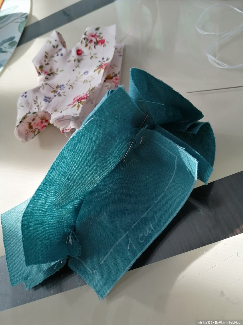 Шьём платье для куклы Паола Рейна 30-32см (фото 9)