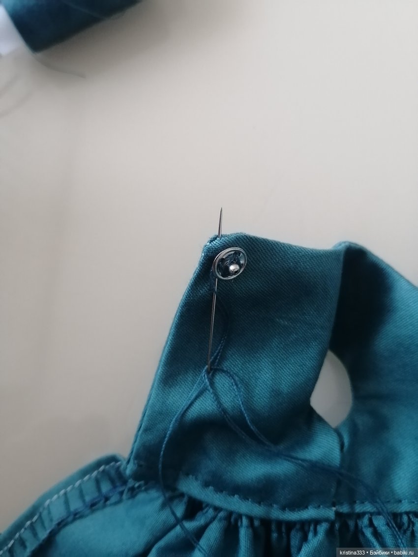 Шьём платье для куклы Паола Рейна 30-32см