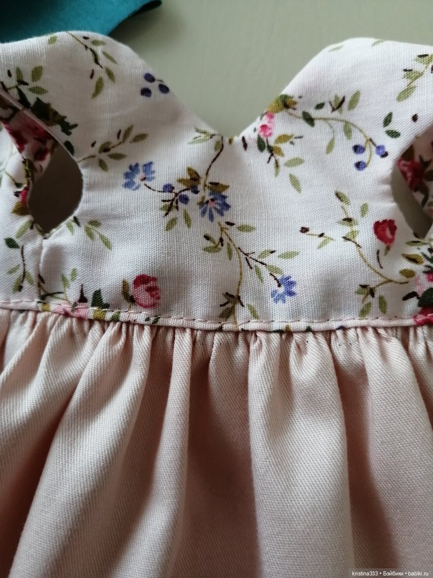 Шьём платье для куклы Паола Рейна 30-32см