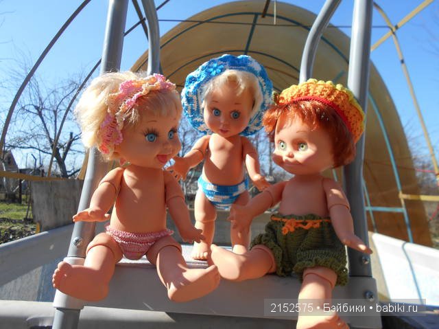 Ожидание лета. Кукла Galoob baby face