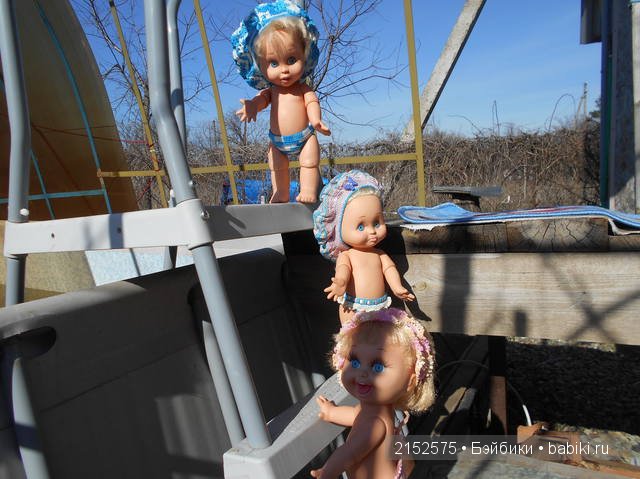 Ожидание лета. Кукла Galoob baby face