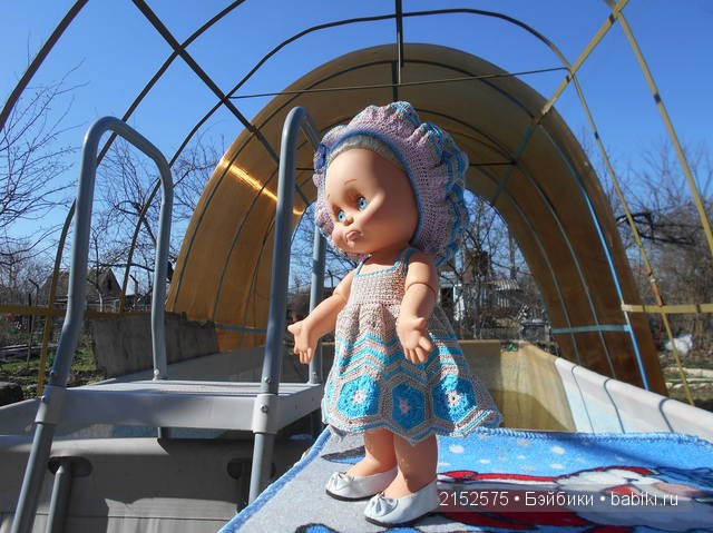 Ожидание лета. Кукла Galoob baby face (фото 10)