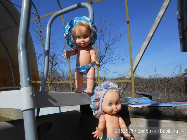Ожидание лета. Кукла Galoob baby face