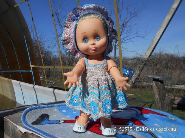 Ожидание лета. Кукла Galoob baby face (фото 9)