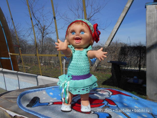 Ожидание лета. Кукла Galoob baby face
