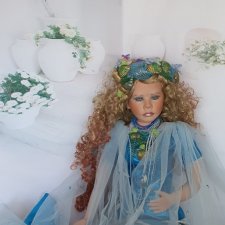 Красивейшая интерьерная кукла русалка Aqua от Shirley. Цена снижена!!! Красивейшая интерьерная кукла русалка Aqua от Shirley. Цена снижена!!!
