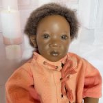 Афроамериканский мальчик Pemba (Пемба) от Annette Himstedt. Редкий на сайте!