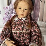 Нежная, прилежная коллекционная кукла Uta (Юта) от Веры Шольц (Vera Scholz) и WPM.