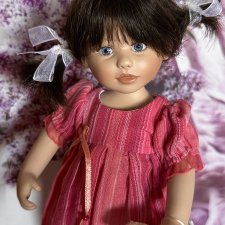 Малышка с мишкой Charlotte (Шарлотт) от Gabriele Muller