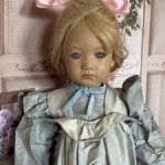 Милашка Skille от Annette Himstedt со своей маленькой куколкой