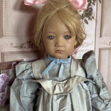 Милашка Skille от Annette Himstedt со своей маленькой куколкой