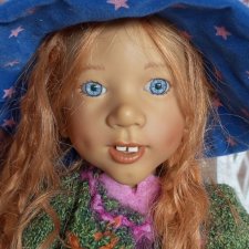 Озорная ведьмочка Pinki Pli (Пинки Пли) от Annette Himstedt. Полный комплект